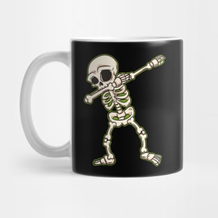 Dabbing Skeleton I Funny Halloween Novelty I Dab Kids Adult design Mug